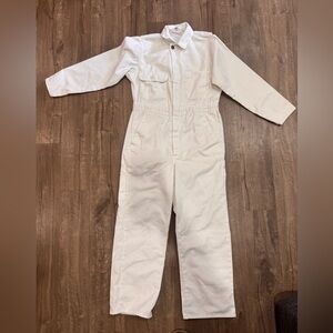 Montgomery Ward All White Jumpsuit Size 34S